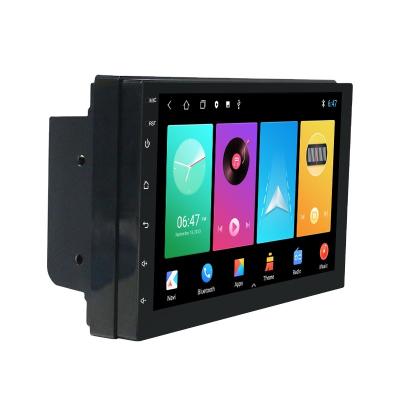 China Dual 11 7inch Universal GPS Android Car Din Audio Player With RDS FM BT WIFI GPS for sale