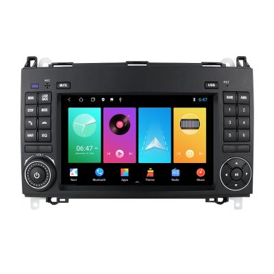 China 7inch 2Din Android Bluetoothh Speaker GPS Navigation Carplay Car VCR For Mercedes Benz B Class B200 Radio 2006-2011 for sale