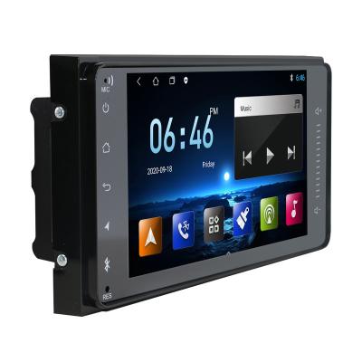 China Flat Body 2din Slim Car Autostereo Car Radio Android 2 Din Stereo DVD Player GPS For Toyota Camry No DVD for sale