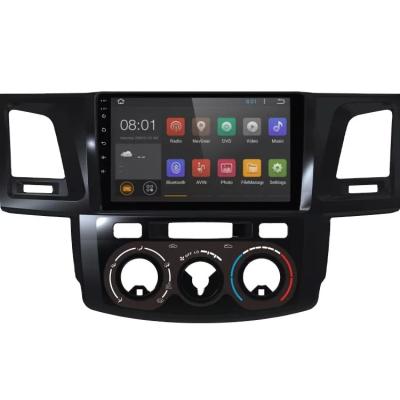 China 9inch GPS Car DVD Player Video Radio Navigation with WIFI BT FM for Toyota Hilux 2005-2007 Android for sale