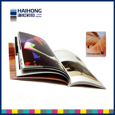 China ECO friendly custom perfect bound Matte UV soft cover book printing  A4 Size for sale