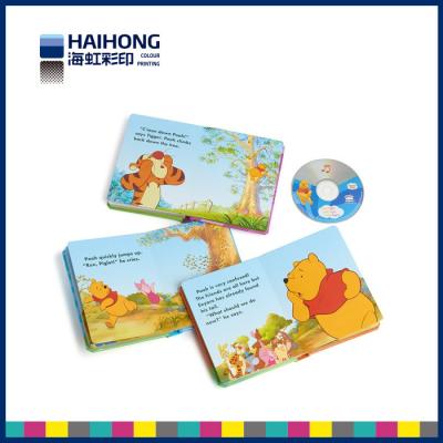 Chine Le panneau drôle de photo d'enfants réserve l'impression avec le matériel de papier de carton du CD/DVD /C1S à vendre