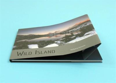 China Custom Hardcover Photo Books with A4 Landscape Size ,  Professional Hardcover Book for sale