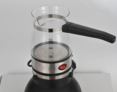 China 360 Degree Rotating Base Best China 0.5L Mini Electric Glass Coffee Pot Hand Brewed Coffee Kettles Coffee Pot for sale