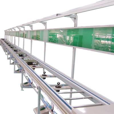 China Factory Simple Feature Support PVC Conveyor Belt Material Operation Origin Customized Size For Computer Monitor Production Line for sale