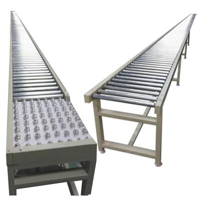 China Guangdong Factory Customized Automatic Industrial Unpowered Gravity Roller Conveyor System Roller Line For Logistics Warehouse Customized Size for sale