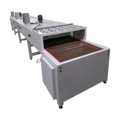 China Factory Hot Selling Customized Fast Drying Screen Printing Tempered Glass IR Drying Infrared Tunnel Oven for sale