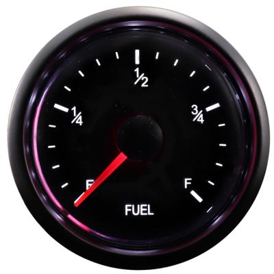 China Universal Car 52mm 240~33 Ohm Mechanical Analog Gauge Fuel Tank Level Gauge For Car for sale