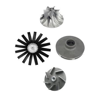 China Custom Water OEM Investment Cast Various Stainless Steel Compressor Turbo Water Pump Impeller for sale