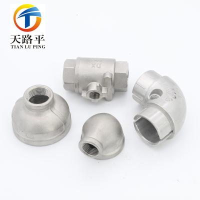 China Custom Manufacturing Equipment 304 316 Casting And Machining Couplings Various Stainless Steel Conduit Fitting for sale