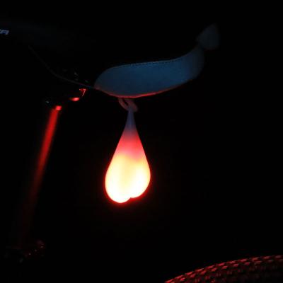 China OEM Outdoor Waterproof Night Activites Focus Red Essential Red Warning Lights Bike Rear Seat Egg Lamp for sale