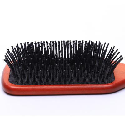 China Wholesale High Quality Classic Women's Natural Wooden Palette Men's Palette Hair Brushes for sale