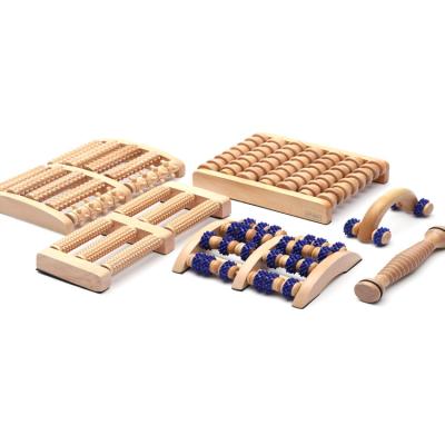 China Foot massage new 2022 wooden body massager is designed to relax the body for sale