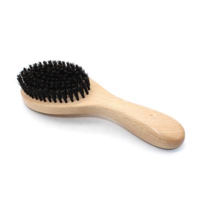 China Shaving Brush Beard Brush Shaving Brush Boar Bristle Beech Wood Handle Men Use for sale