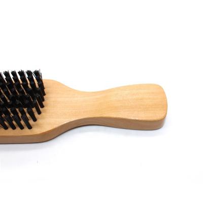 China DEEP CLEANING Beard Sweep Clean Wooden Handle Male Care Salon Tools Shaving Grooming Wooden Hairdressing for sale