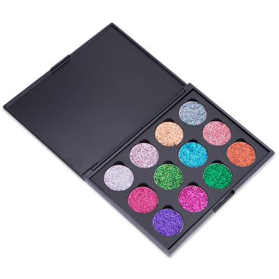 China OEM Private Label Recyclable Magnetic Makeup 12 Color Empty Eyeshadow Palette for sale