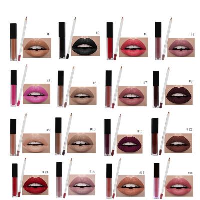 China Wholesale Part MOQ 50PCS Quantity Quantity Matte Lip Stick Lip Gloss Velvet Long Lasting No Private Label OEM ODM Waterproof Lip Gloss Sunscreen for sale