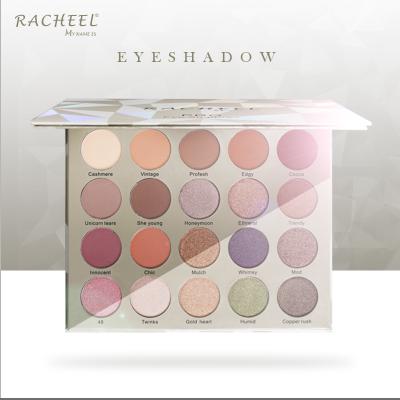 China High Quality RACHEEL 20 Color Waterproof Eyeshadow Palette Waterproof Eyeshadow for sale