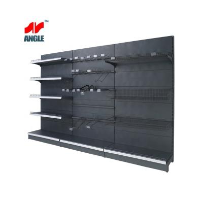 China Cheap Corrosion Protection Price Supermarket Shelves Supermarket Retail Store Grocery Display Shelf Double Side Gondola Shelving for sale