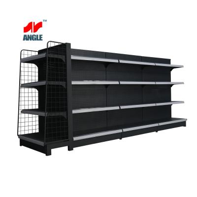 China Corrosion protection gondola shelf racks supermarket grocery display stand/rack gondola shelving for sale for sale