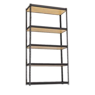 China Corrosion protection metal stainless steel frame rivet wooden clothes shelving rack for storage home market for sale