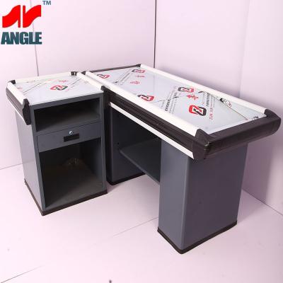 China Durable cash checkout counter in asian classic retail store cashier supermarket for sale