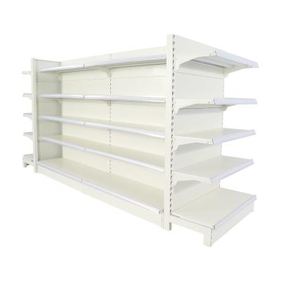 China Corrosion Protection Metal Shelf Supermarket Display Rack Wall Shelf Used For Store Fittings for sale