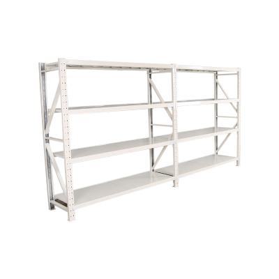 China Corrosion Protection Fitting Shelves Or Metal Cargo Goods Rack To Running Storage Rack Shelf for sale