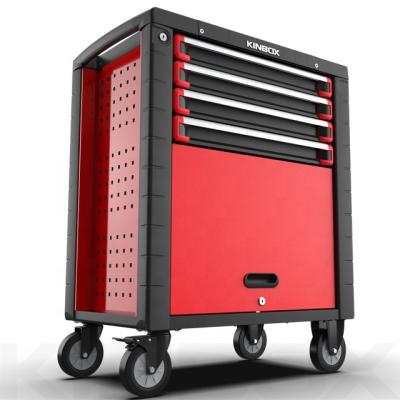 China Durable Hot Selling Ningbo Kinbox 4 Plastic Worktop Shooter Tool Box In Automotive Market for sale