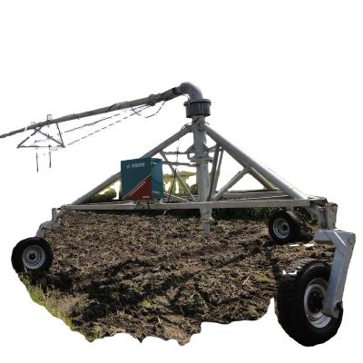 China Four Wheel Plant Pivot Towable Irrigation System for sale