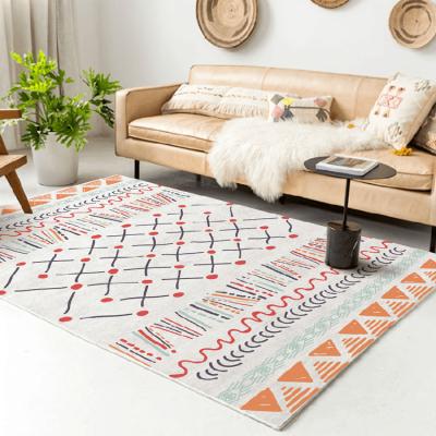 China Wholesale Rate Living Room Modern Design Custom Rug Washable for sale