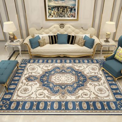 China Top Quality Washable 3D Printed Carpet Luxury European Style Carpet for sale