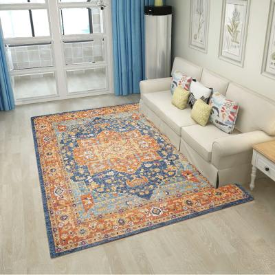 China Washable Customized European Style Home Living Room Area Rug for sale