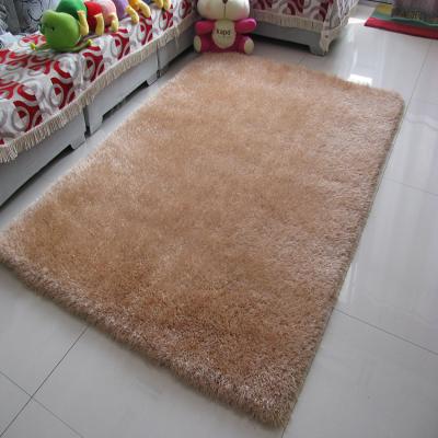 China Shaggy Rugs Carpet Long Stretch Pile Washable Yarn Elastic Chat Pile Made up of Polyester 5cm Thick Flexible Modern Rectangle High for sale