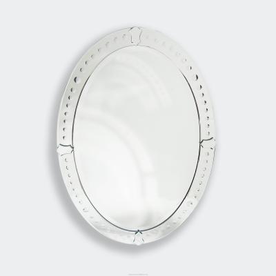 China New Design Venetian Hot Selling Etching Irregular Venetian Decorative Mirror for sale