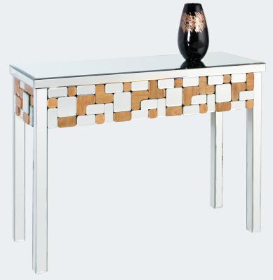 China Modern Hot Modern Trend Console Hallway Luxury Style Mirrored Finished Console Table for sale