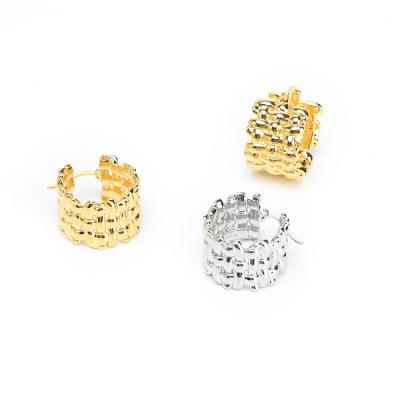 China 2021 Fashion Appropriate Prices Good Quality Hot Selling Fashion Circle Stud Earrings for sale