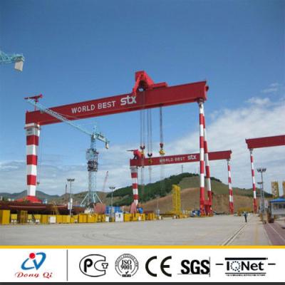 China Double gantry crane shipyard girder shipbuilding gantry crane for sale for sale