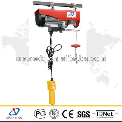 China Micro Electric Construction Hoist Slaughterhouse 300kg Rope Hoist for sale