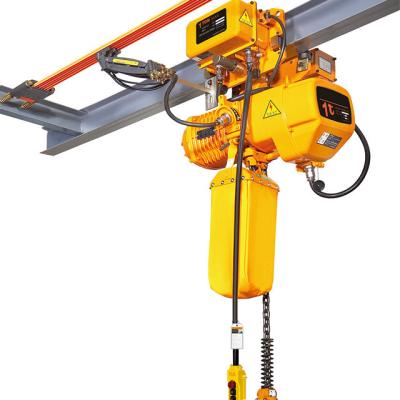 China Wholesale Cheap Price 500kg Industrial Lifting Warehouse Equipment Factory Electric Chain Hoist for sale