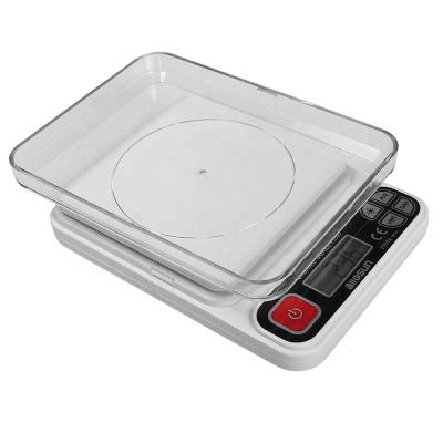 China With Scale Tray All-Sun PS505 2.5kg Digital Kitchen Scale, Resolution 1g With Container With Count Function, Unit g/oz/dwt/ozt for sale