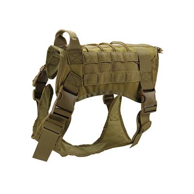 China PPYOU Custom Design Customized Large Military Service Dog Tactical Harness for sale