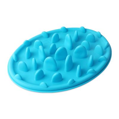 China PPYOU Large Food Feeder Custom Non-automatic Silicone Pad Dog Lick Mat for sale