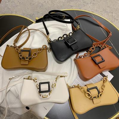 China Hot Selling Fashion Handbags 2022 Good Quality Girls Purses With Chain Woman Young Lady Luxury Handbag For for sale