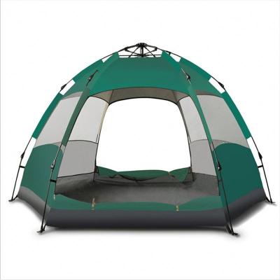 China Straight tie type good selling camping tents for sale automatic tent for 3-5 person for sale