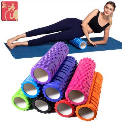 China Factory wholesale direct 45cm lengthened EVA Foam Shaft Muscle Relaxation massage roller floating yoga hollow column S210203002Q for sale