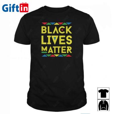 China Anti Pilling Custom T Shirt Printing Cotton T Shirt I Can't Breathe BLM Black Lives Matter Shirts for sale