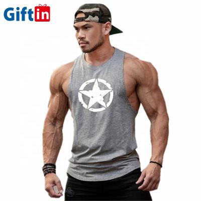 China Wholesale Bodybuilding Vest Men Tank Tops Gym Anti-Pilling Sleeveless Design Your Own Logo Custom Smooth Wrestling Singlet for sale