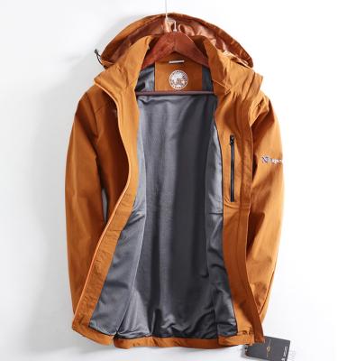 China Outdoor Sports Antibacterial Waterproof Windproof Jumper Jacket With Reflective Logo for sale