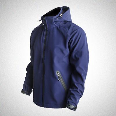 China Antibacterial Waterproof Windproof Running Jacket With Reflective Logo for sale